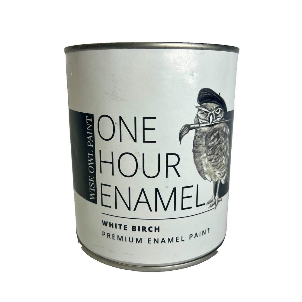 Wise Owl One Hour Enamel Paint Quart White Birch Furniture Paint